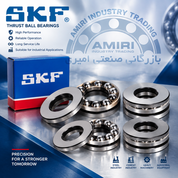 بلبرینگ های کف گرد skf سوئدی